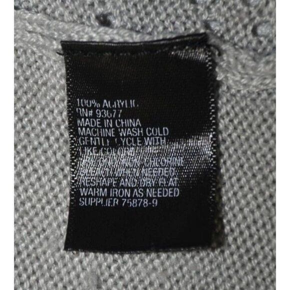 Worthington Gray Open Front Cardigan Sweater Plus Size 1X Layering Casual Office - Picture 9 of 10